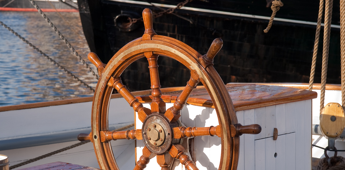 Sailboat Steering Wheel